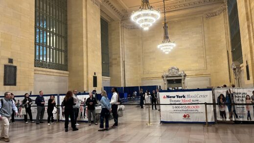 NEW YORK BLOOD CENTER & MTA METRO-NORTH RAILROAD HOST 13TH ANNUAL “ALL ABOARD TO SAVE LIVES” BLOOD DRIVE AT ICONIC GRAND CENTRAL TERMINAL