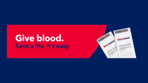 NEW YORK BLOOD CENTER PARTNERS WITH COMEDY CENTRAL’S THE DAILY SHOW TO ENCOURAGE BLOOD DONATIONS AMID ONGOING BLOOD EMERGENCY