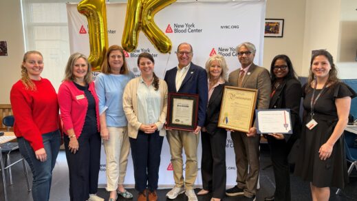 NEW YORK BLOOD CENTER AND RYE COUNTRY DAY SCHOOL HOST BLOOD DRIVE TO CELEBRATE LONGSTANDING PARTNERSHIP AND 1000TH BLOOD DONATION