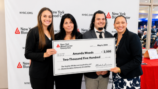 Amanda Woods Honored with Heather McNamara Leadership and Blood Donation Advocacy Scholarship