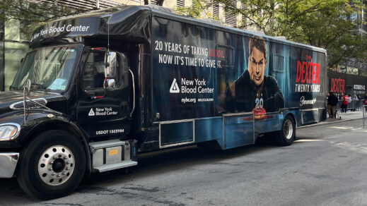NEW YORK BLOOD CENTER AND PARAMOUNT+ PARTNER TO CELEBRATE 20 YEARS OF DEXTER WITH SUCCESSFUL COMMUNITY BLOOD DRIVES MOBILIZING FIRST-TIME DONORS